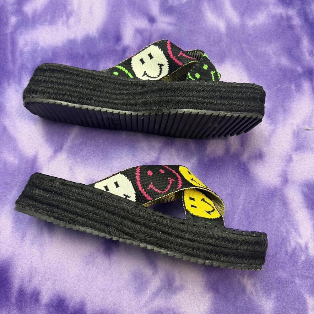 Asos x smiley world platform espadrille slides - Picture 4 of 4